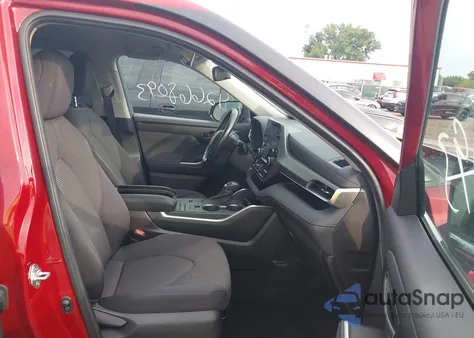 2021 Toyota Highlander Le from USA, damaged, VIN 5TDZZRAH2MS044221